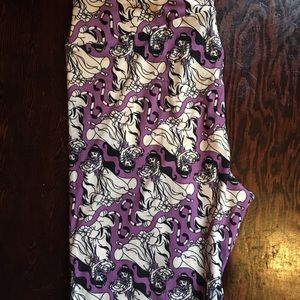Lularoe Disney Jasmine TC leggings